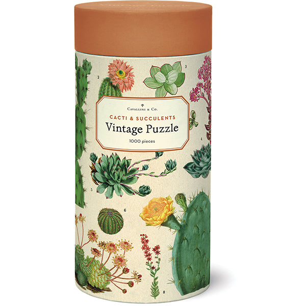 Cavallini & Co 1000 Piece Vintage Inspired Puzzles
