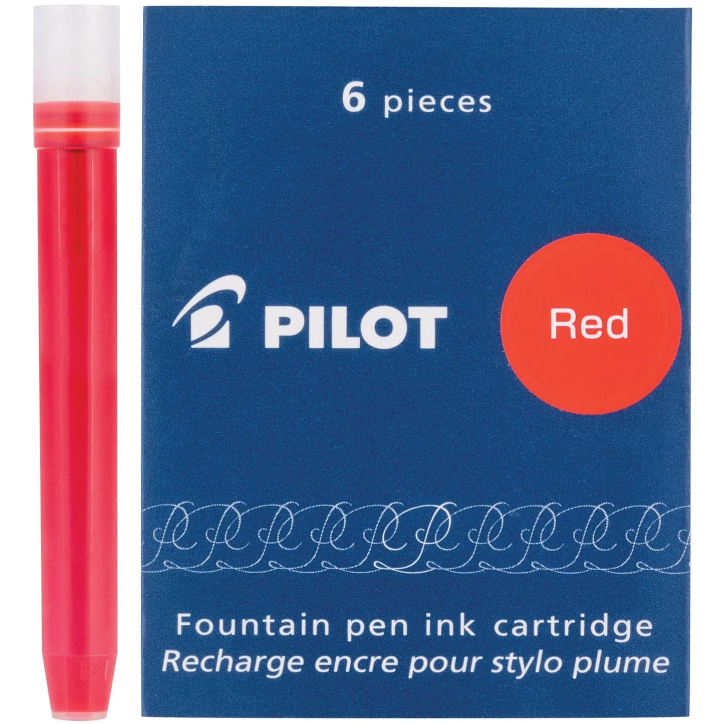 Pilot Fountain Pen 6 Pack Ink Cartridges