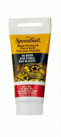 Speedball 1.25oz Oil Based Block Printing Inks