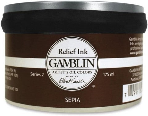 Gamblin Relief Ink 175ml