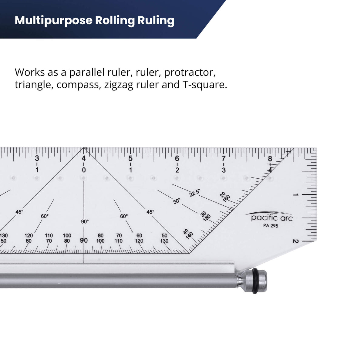 Pacific Arc 12in Rolling Ruler | Posners Art Store – Posner's Art Store