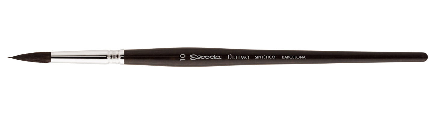 Escoda Round Ultimo Synthetic Squirrel Travel Brushes