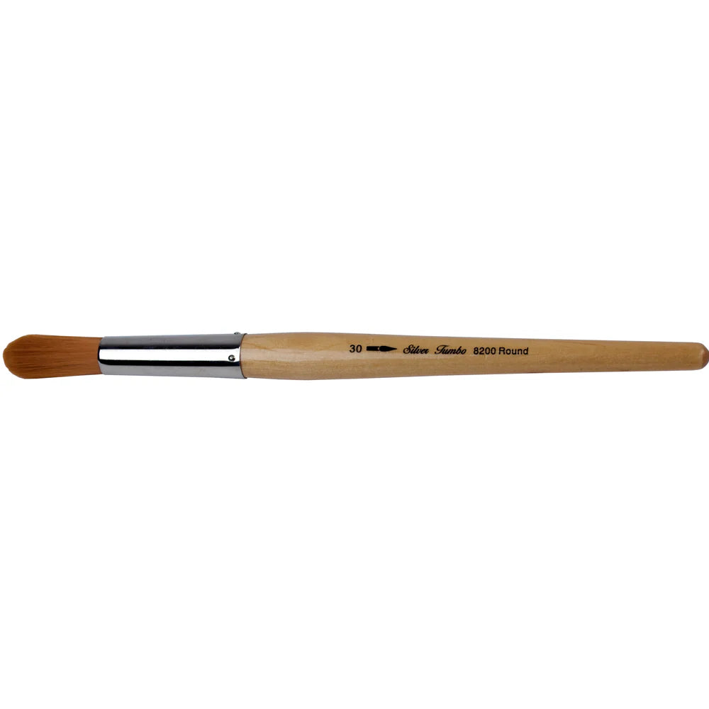 Silver Brush Jumbo Golden Taklon Brushes