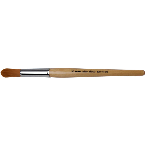 Silver Brush Jumbo Golden Taklon Brushes