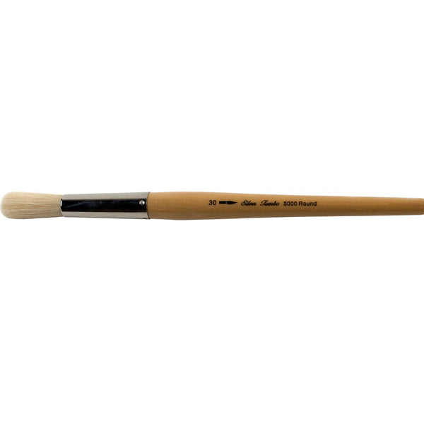 Silver Brush Jumbo White Hog Brushes