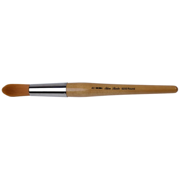 Silver Brush Jumbo Golden Taklon Brushes