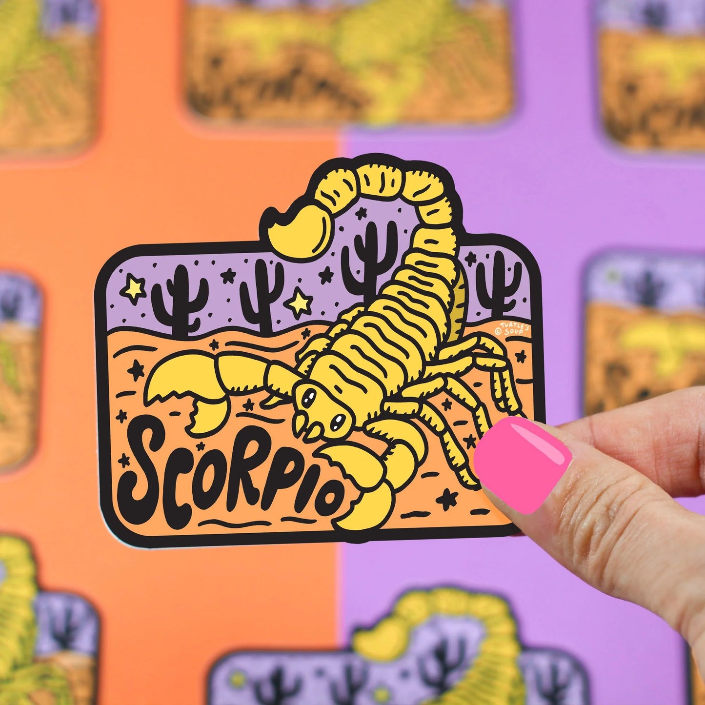 Turtle's Soup Zodiac Stickers