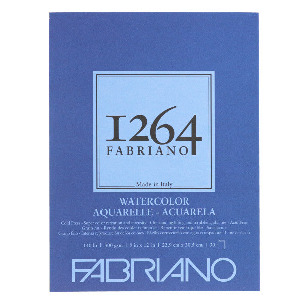 Fabriano 1264 Watercolor Pads