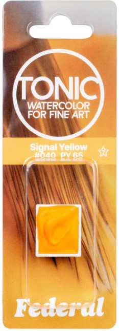 Federal Color Tonic Half Pan Watercolor Paints