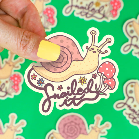 Sticker Snailed It