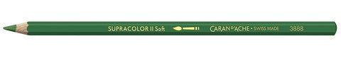 Caran D'Ache Supracolor Aquarelle Green Colored Pencils