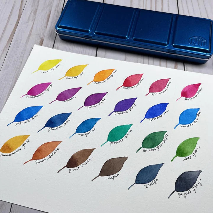 Yasutomo Niji Watercolor Tin Sets