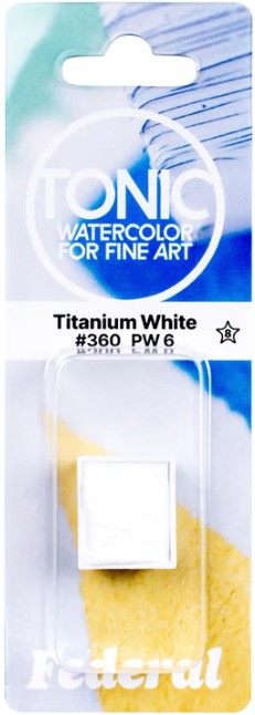 Federal Color Tonic Half Pan Watercolor Paints