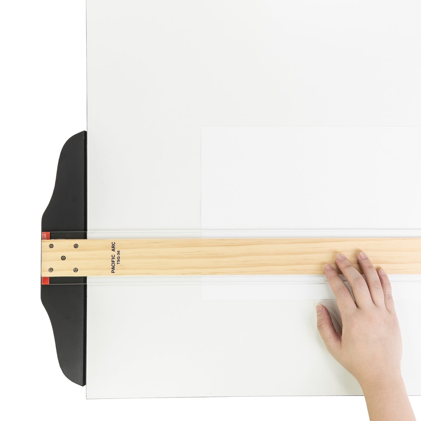 Pacific Arc 36" T-Square Maple With Acrylic Edge