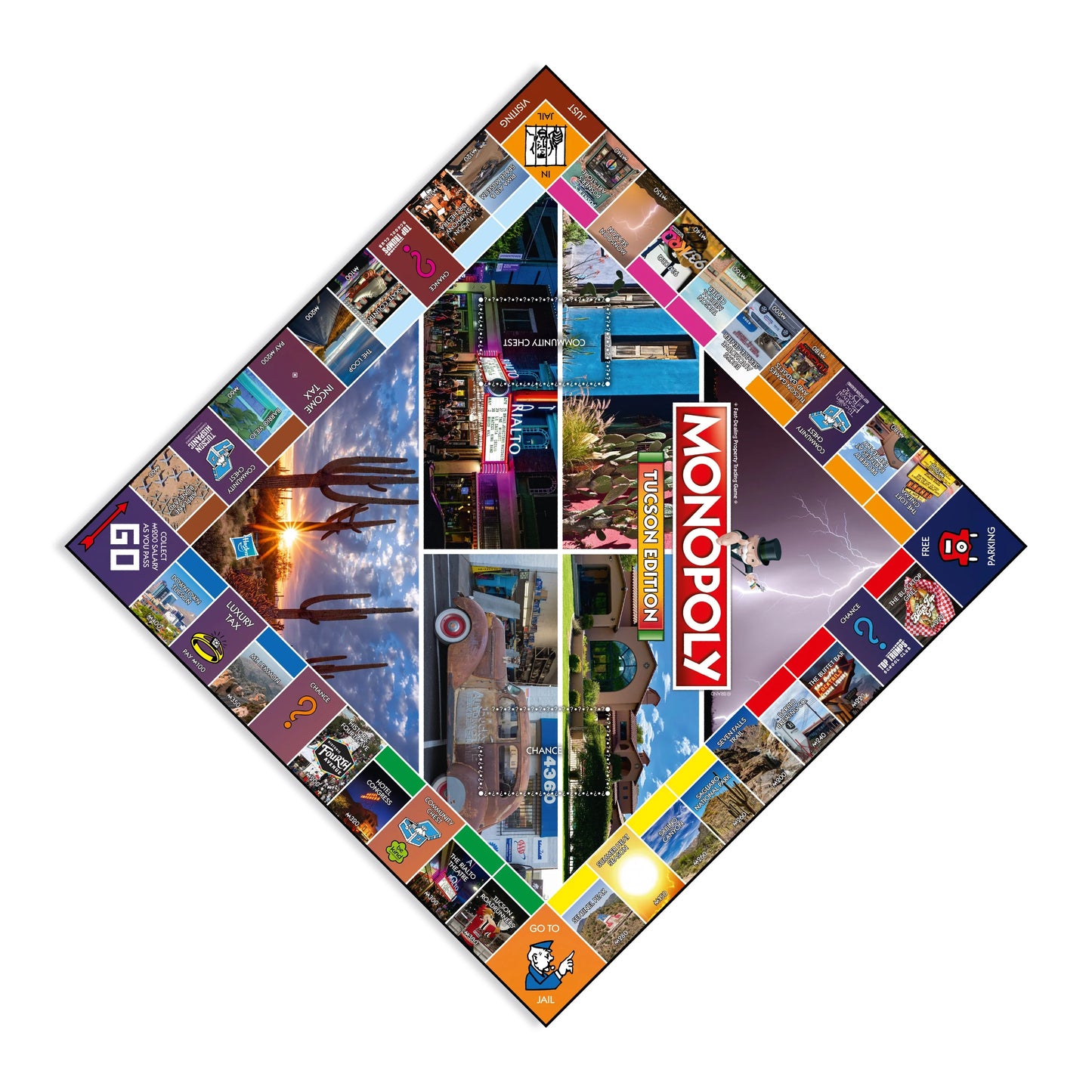 Top Trumps Monopoly Tucson Edition