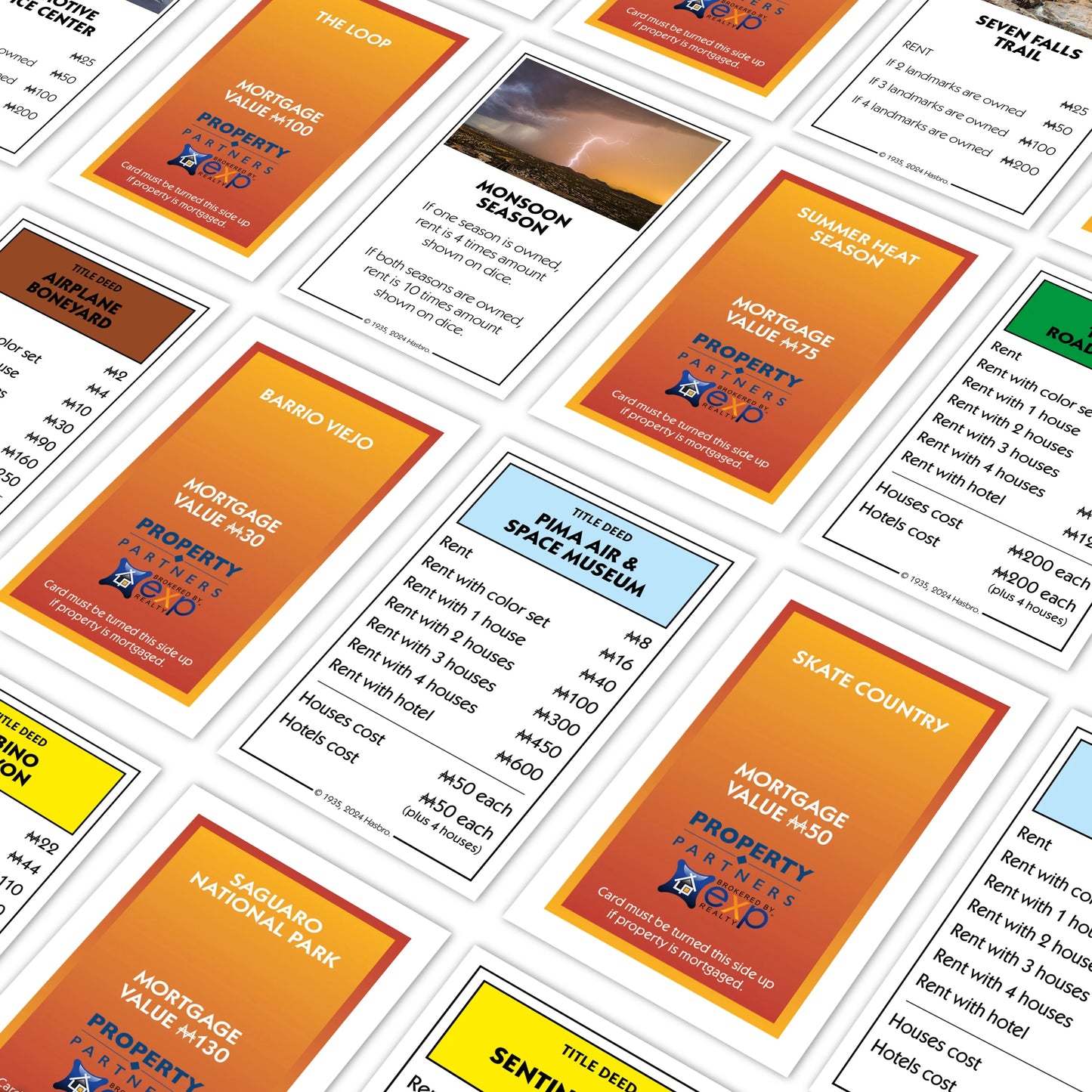 Top Trumps Monopoly Tucson Edition