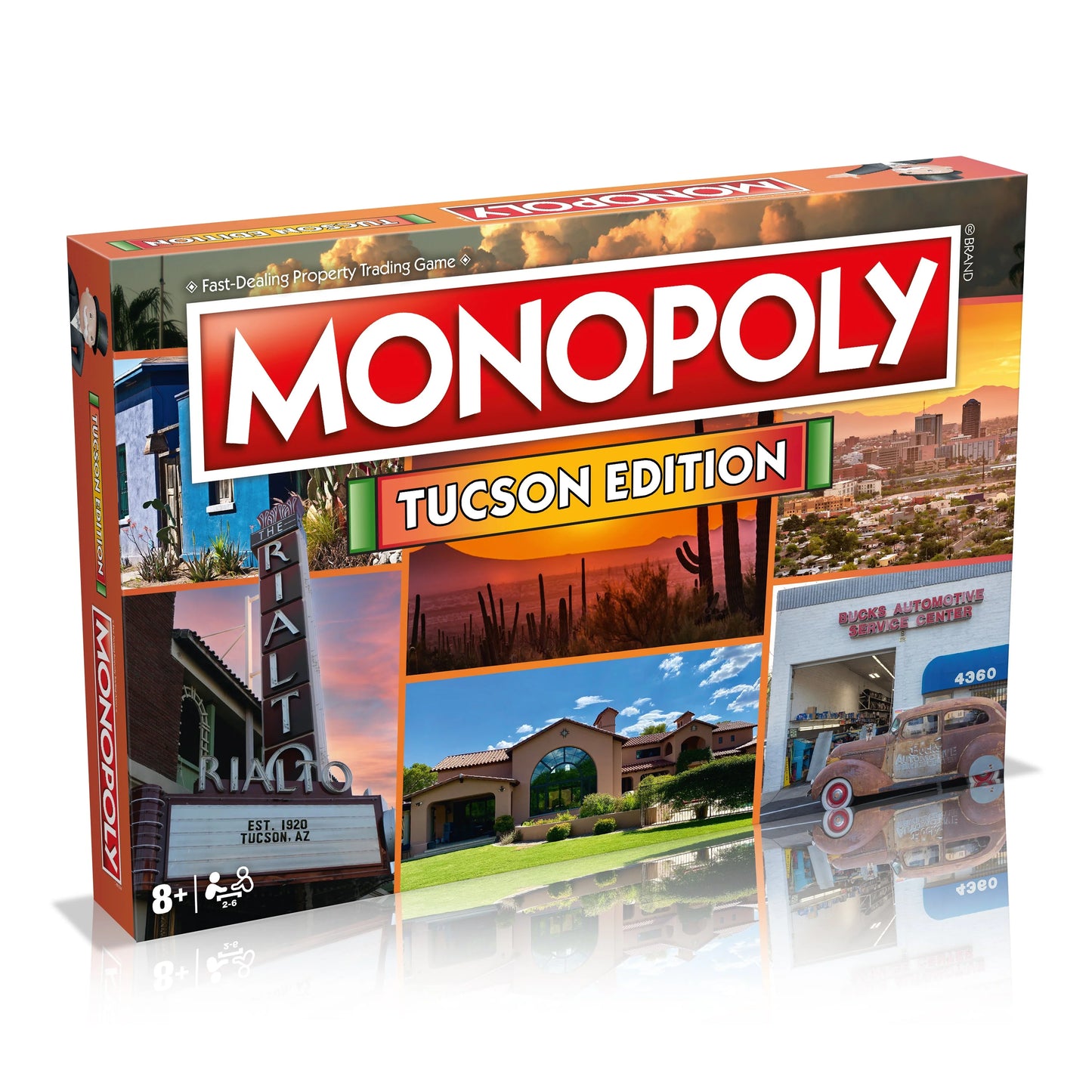 Top Trumps Monopoly Tucson Edition