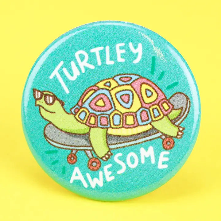 Turtle's Soup Pin-Back Buttons