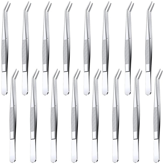 Posners Curved Stainless Steel Tweezers
