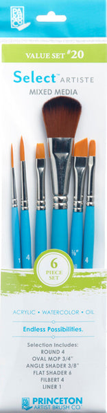 Princeton Select Artiste Value Brush Sets