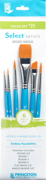 Princeton Select Artiste Value Brush Sets
