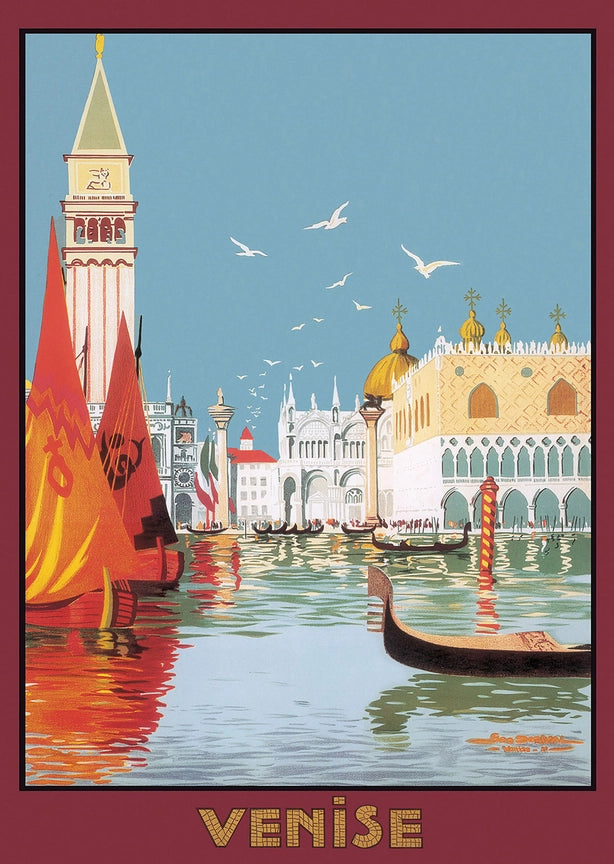 San Lorenzo Design Vintage Art Posters