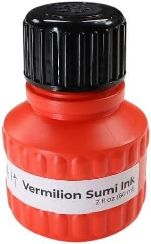Yasutomo 2oz Vermilllion Sumi Inks