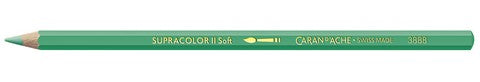 Caran D'Ache Supracolor Aquarelle Green Colored Pencils