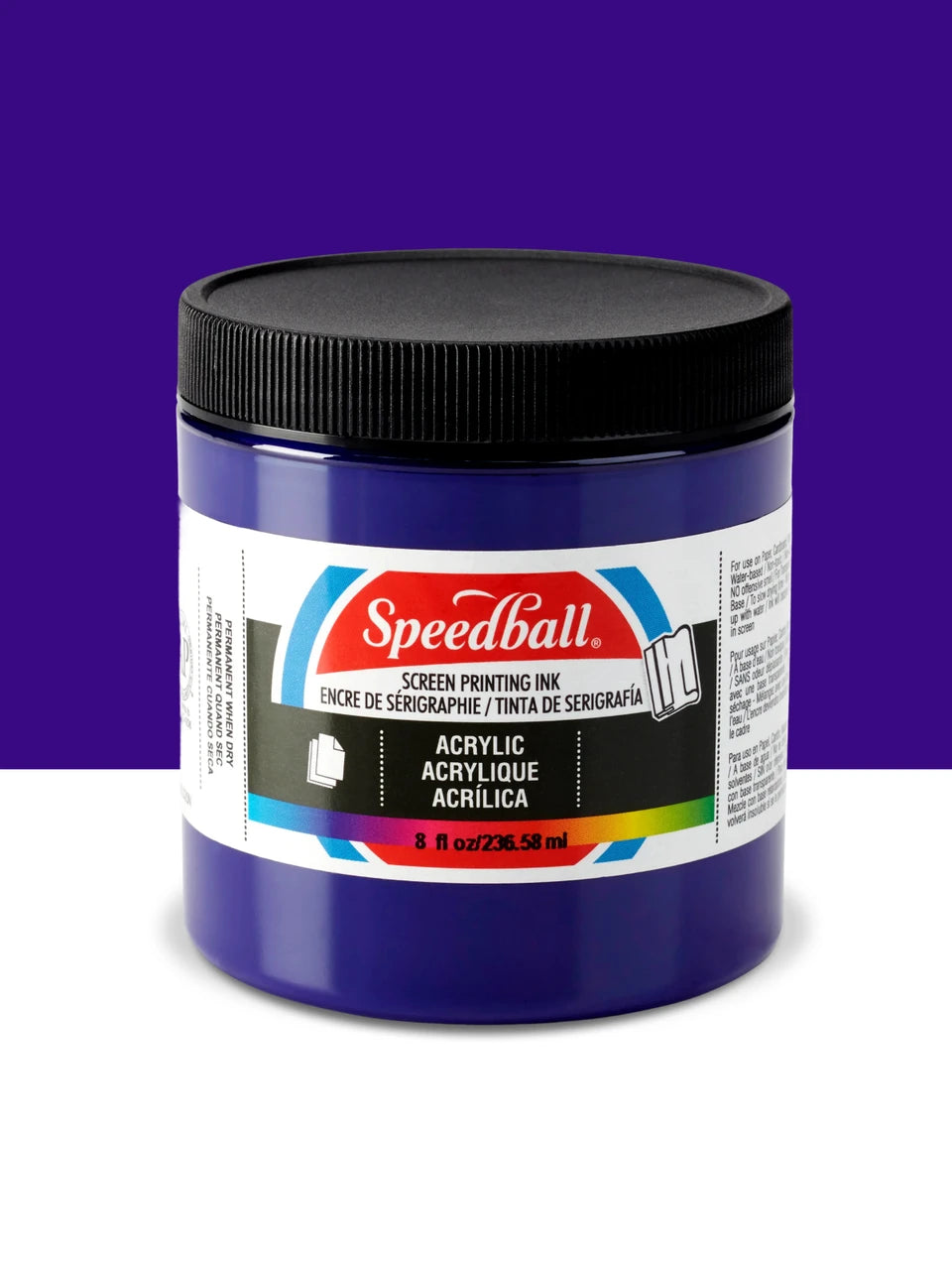 Speedball 8oz Permanent Acrylic Screen Printing Inks