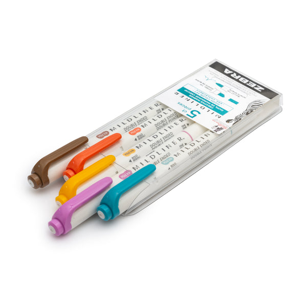 Zebra Mildliners - Sets of 5