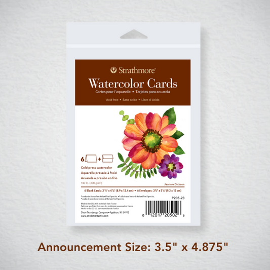 Strathmore Watercolor Cards