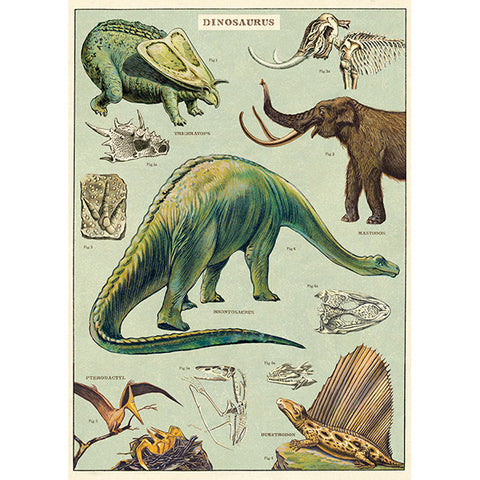 Poster Vintage Dinosaurs