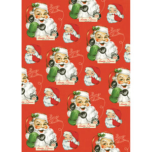 Poster Vintage Inspired Hello Santa