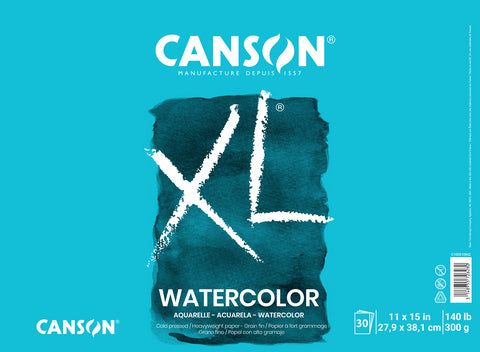 Canson XL 11in x 15in 30 Sheets Watercolor Pad