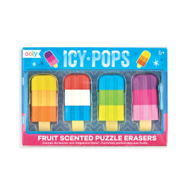 Icy Pop Scented Puzzle Eraser Set