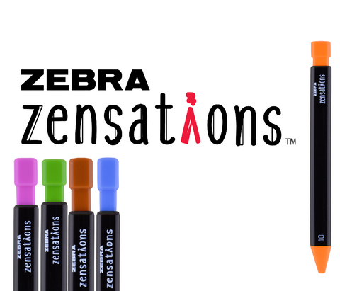 Zebra Zensations Colored Pencils