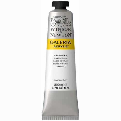 Galeria Acrylic 200ml Titanium White