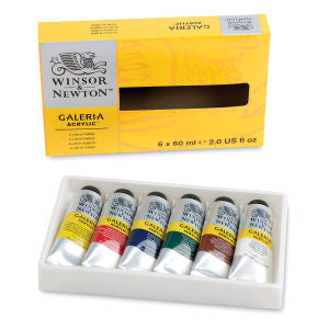 Galeria 6 x 60ml Acrylic Set