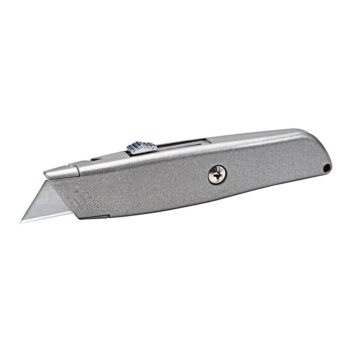 Posners Utility Knife Metal With Lock