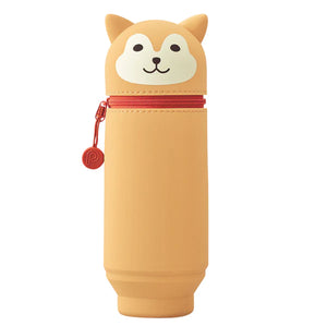 Stand Up Pen Case Shiba Dog