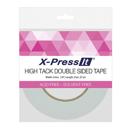 Double Sided Tissue Tape High-Tack .5" x 55 yds