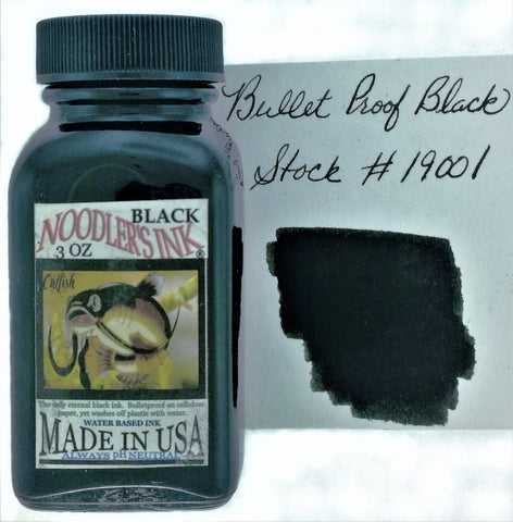 Black Ink 3oz Bottle