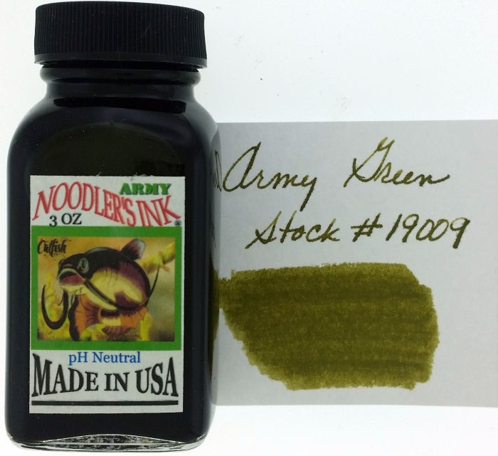 Army Green Ink 3oz Bottle