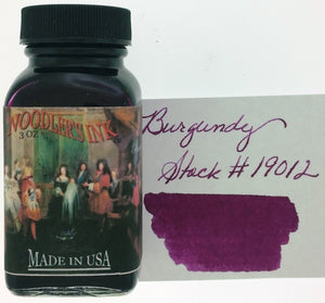 Burgundy Ink 3oz Bottle