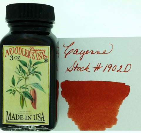 Cayenne Ink 3oz Bottle