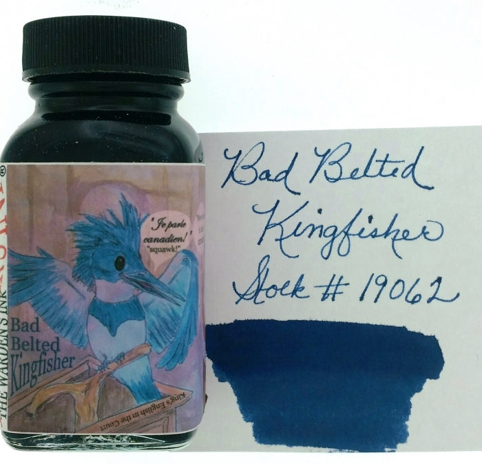 Bad Belted Kingfisher Ink 3oz Bottle