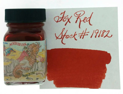 Fox Red Eternal Ink 1oz Bottle