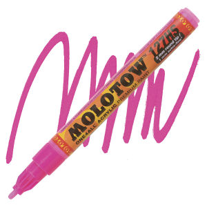 Acrylic Paint Marker 2mm Neon Pink Fluorescent