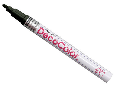 Decocolor Opaque Paint Pen Fine Black