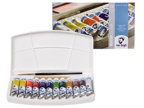 Talens Van Gogh 10ml Watercolor Basic Tubes Set of 12